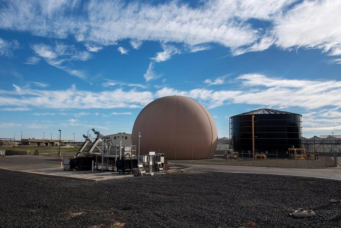 The Wastewater Treatment Plant located at 10260 Gove Road in Merced, Calif., on Thursday, Nov. 21, 2024.