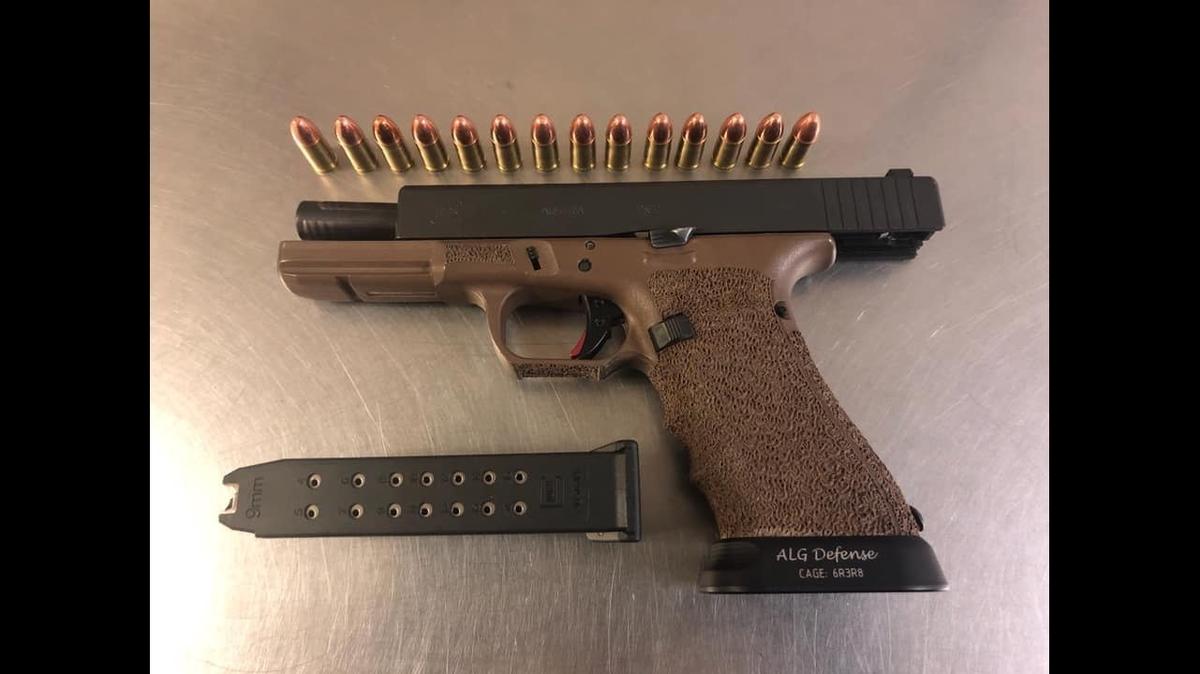 A 15-year-old suspected of being a gang member, was found with a loaded firearm and arrested by police on Saturday, in connection with a reported robbery outside a Merced market that occurred on Friday, according to the Merced Police Department. Image courtesy of Merced Police Department.