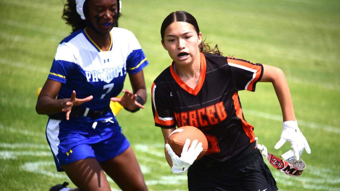 High school girls flag football’s popularity in Merced continues to surge in second year