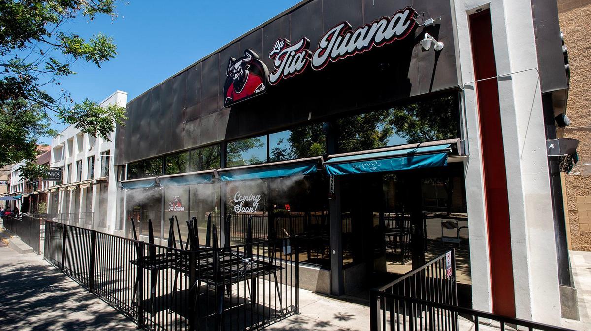 The new La Tia Juana sports bar located at 425 W. Main Street in Merced, Calif., on Wednesday, July 9, 2025. The sports bar will open to the public on July 14.