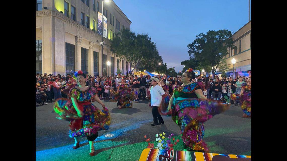 The Mercado Night Market brings entertainment, food and vendors to downtown Merced.