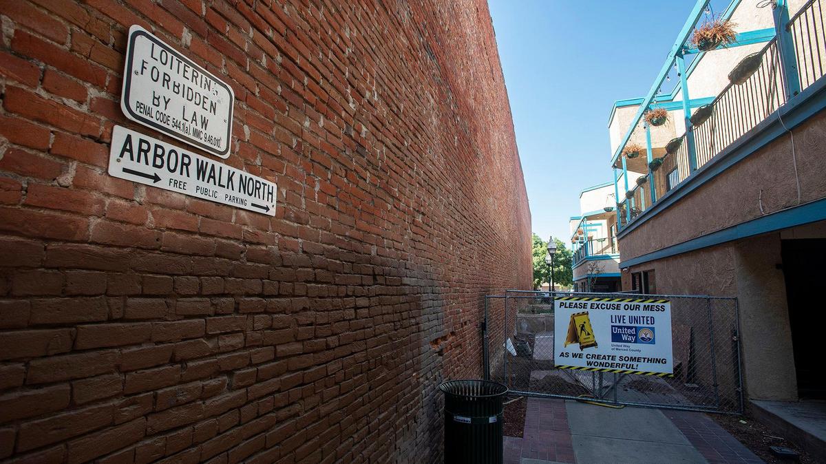 The Arbor Walk North located between West 18th Street and West Main Street in Merced, Calif., on Thursday, July 1, 2021.