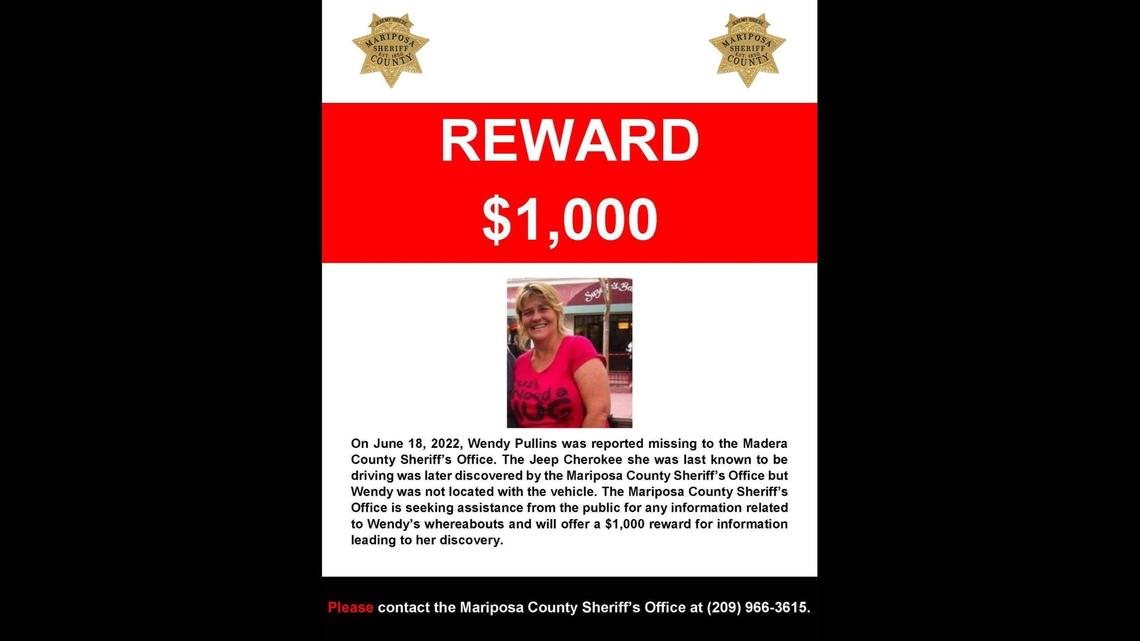 Mariposa County Sheriff says disappearance of woman being investigated as homicide