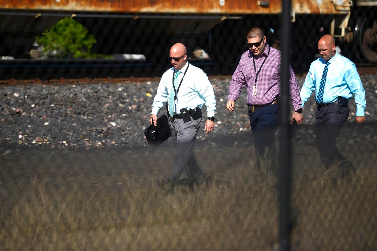 The pedestrian was killed by a train collision about 3:47 p.m. Thursday, May, 2, 2019, just east of the G Street train overpass off 23rd Street, police said.