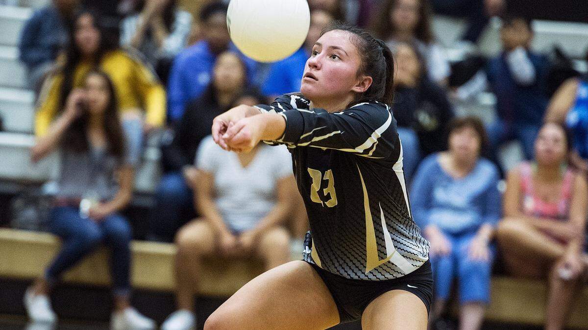 Buhach Colony’s Miranda Baptista is headed to the University of the Pacific in Stockton to play volleyball.