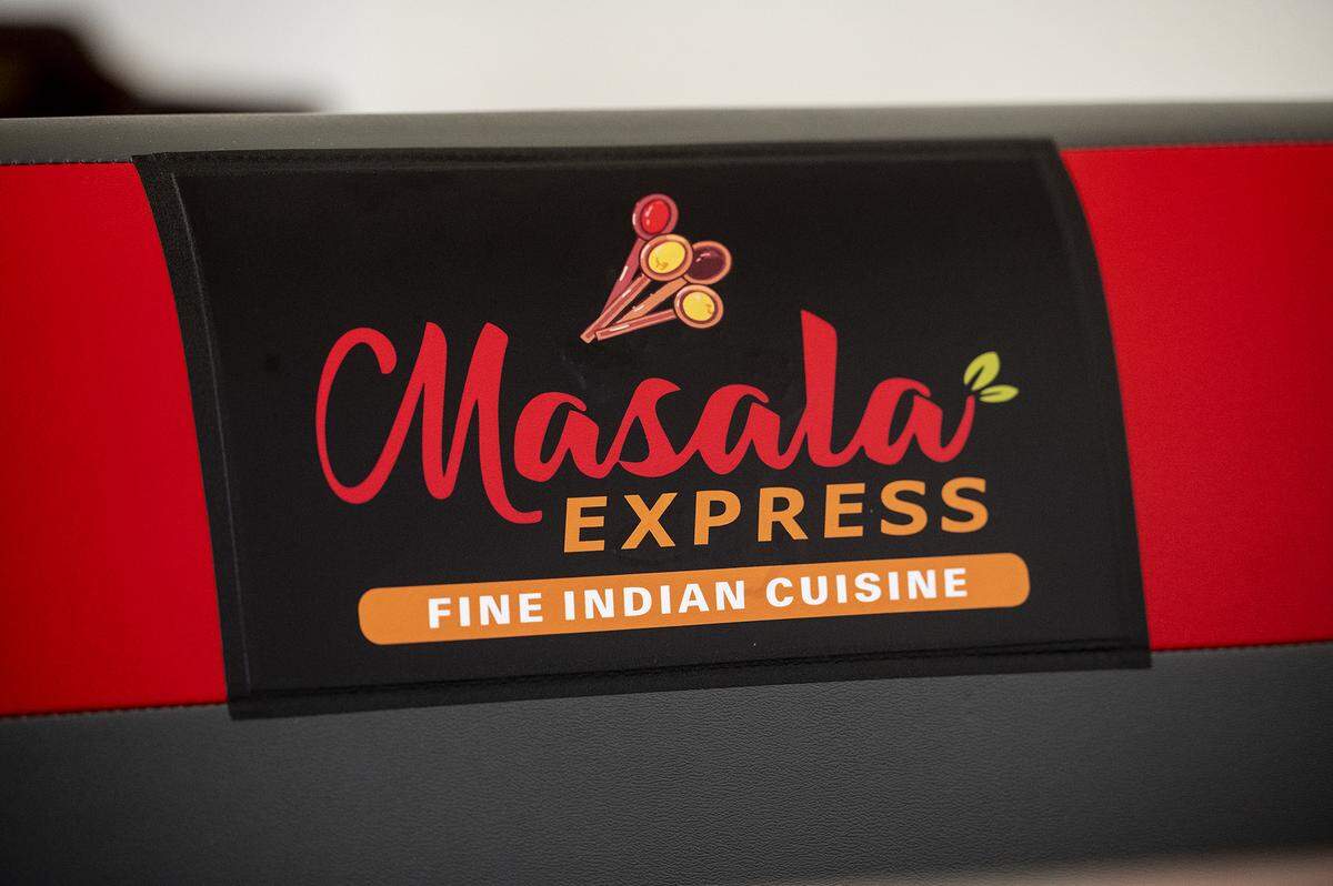 A dining booth at Masala Express, located at 560 W. Olive Avenue in Merced, Calif., on Thursday, Jan. 5, 2023.