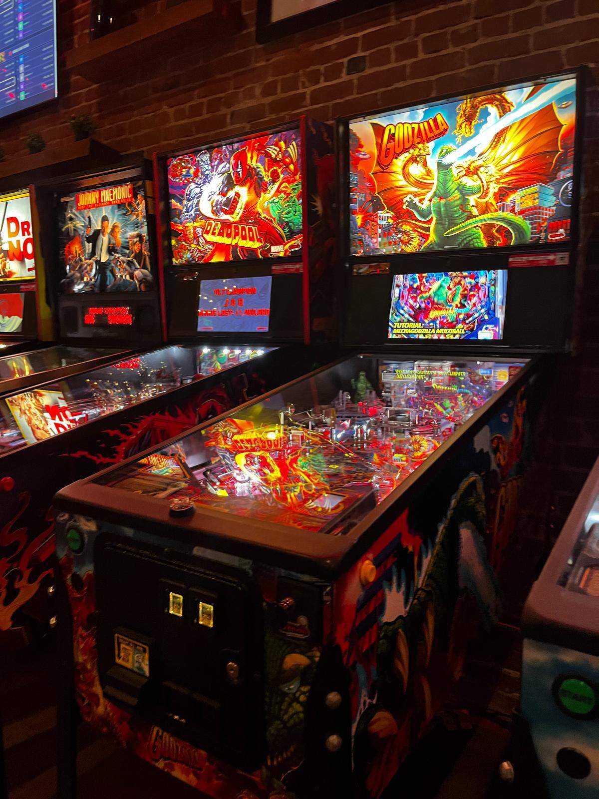 Pinball machines at Joystiq