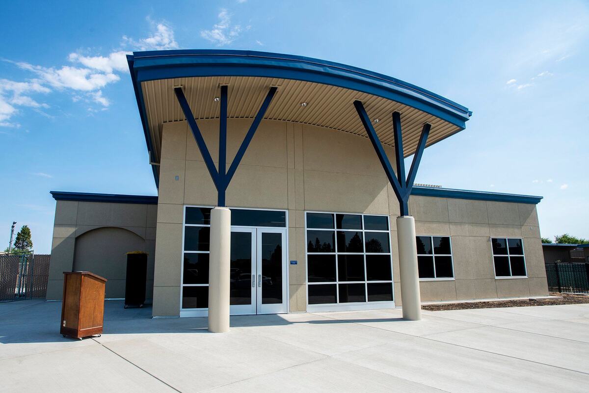 The new Administrative Services building on the campus of Franklin Elementary School in Merced County, Calif., on Wednesday, July 24, 2024. The roughly 3,500 square foot facility is equipped to support the Franklin Elementary School staff, students and their families.