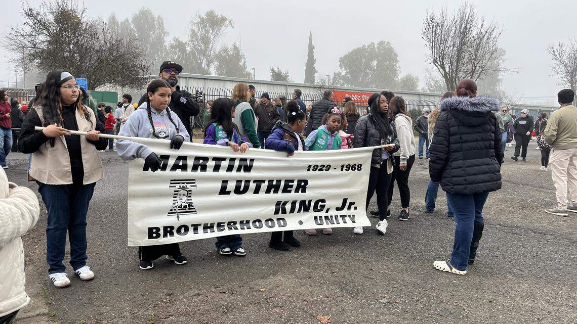 Hundreds honor the Rev. Martin Luther King Jr. at Merced Unity March