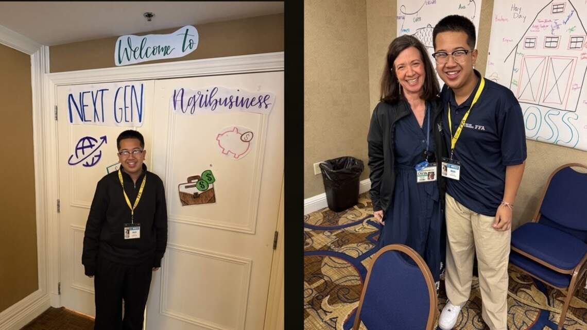 El Capitan High student attends agribusiness conference in Chicago