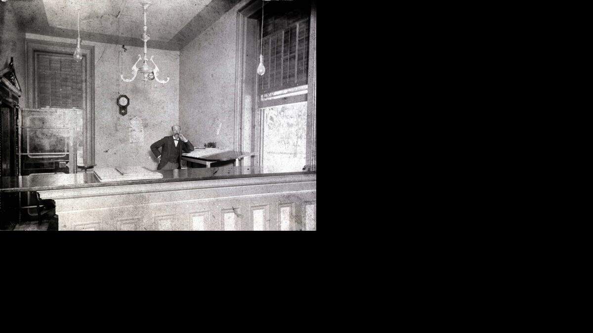  G. W. Kibby, shown here, was a tax collector from 1898 to 1902 before he was elected to the treasurer’s office in 1902.
