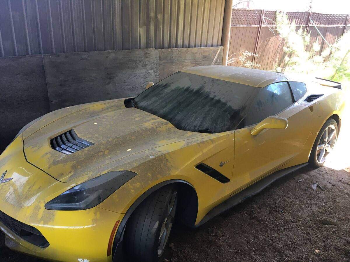 The Merced County Sheriff’s Office eradicated 18,514 marijuana plants and clones and nine pounds of finished product while also recovering two firearms and this stolen 2015 Stingray Corvette during an illegal marijuana enforcement sweep in the last week of March 2019.