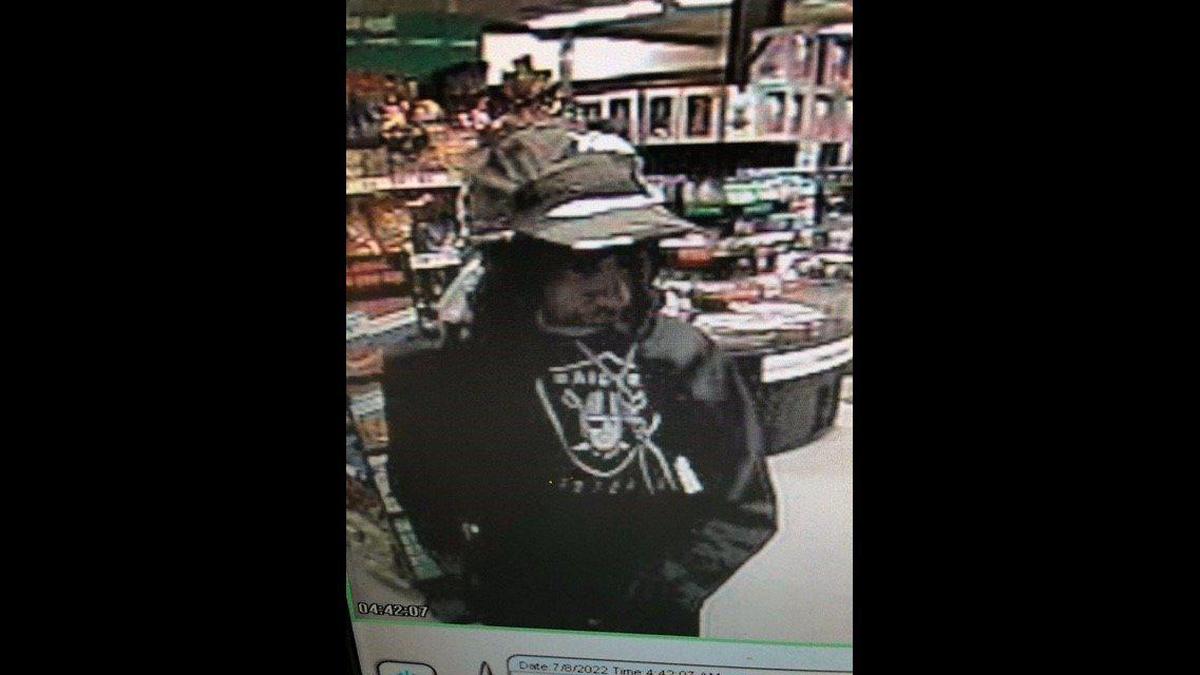 A man accused of robbing a Merced 7-Eleven store twice, was located and arrested by officers in Merced on Thursday, according to the Merced Police Department. Image courtesy of Merced Police Department.