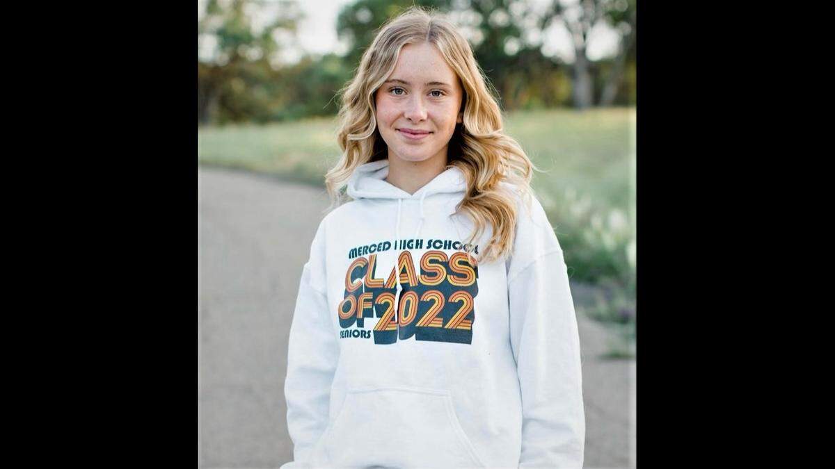 Merced High senior Sydney Hinman is the Merced Sun-Star Girls Swimmer of the Year.