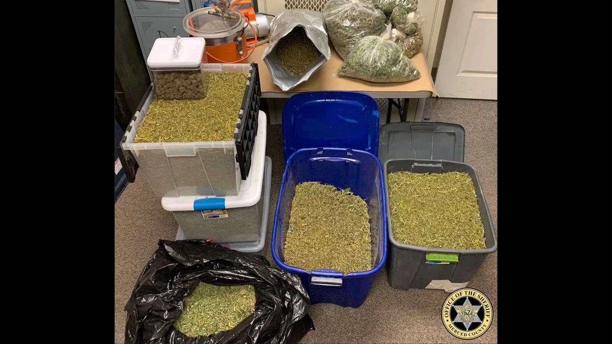 A 27-year-old Merced County man was arrested on multiple drug charges and six children were removed from a home, after deputies located narcotics while responding to a report of an unresponsive woman at a residence on Hatch Road, according to the Merced County Sheriff’s Office. Image courtesy of Merced County Sheriff’s Office.