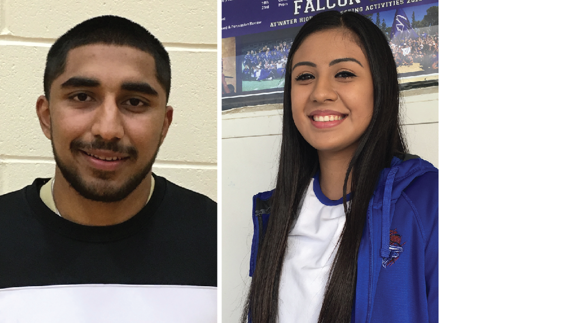 Jas Bidwal, Buhach Colony; Alondra Ponce, Atwater