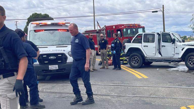Los Banos man, 39, faces multiple felonies after crashing stolen vehicle