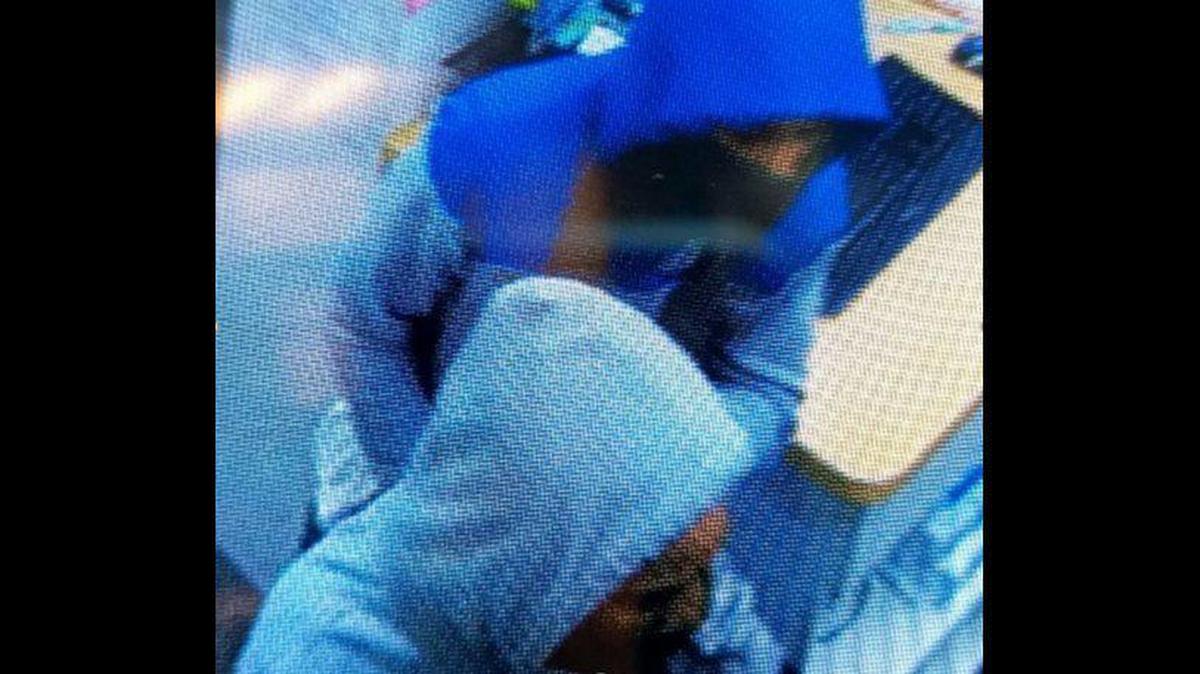 The Merced Police Department said it is looking for two male suspects who robbed a Merced pharmacy at gunpoint on Monday. Image courtesy Merced Police Department.