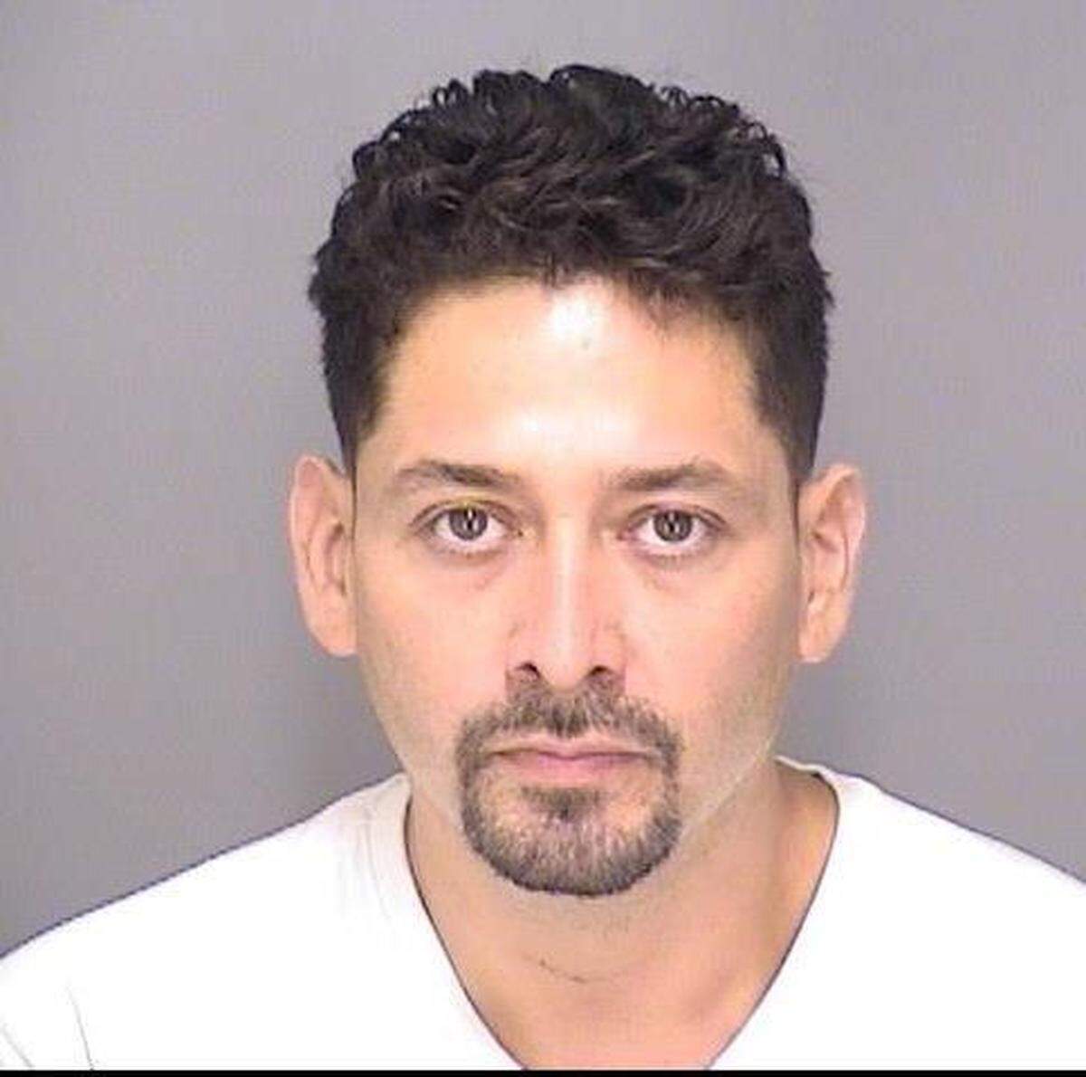 Alejandro Carlos Gomez, 34, of Delhi, was arrested and booked into Merced County Jail Friday, Aug. 10, 2018, on suspicion of misdemeanors and felony child endangerment, felon possession and storage of a firearm and ammunition, possession of body armor and keeping a place to sell or process a controlled substance, according to a Merced County Sheriff’s Office news release.