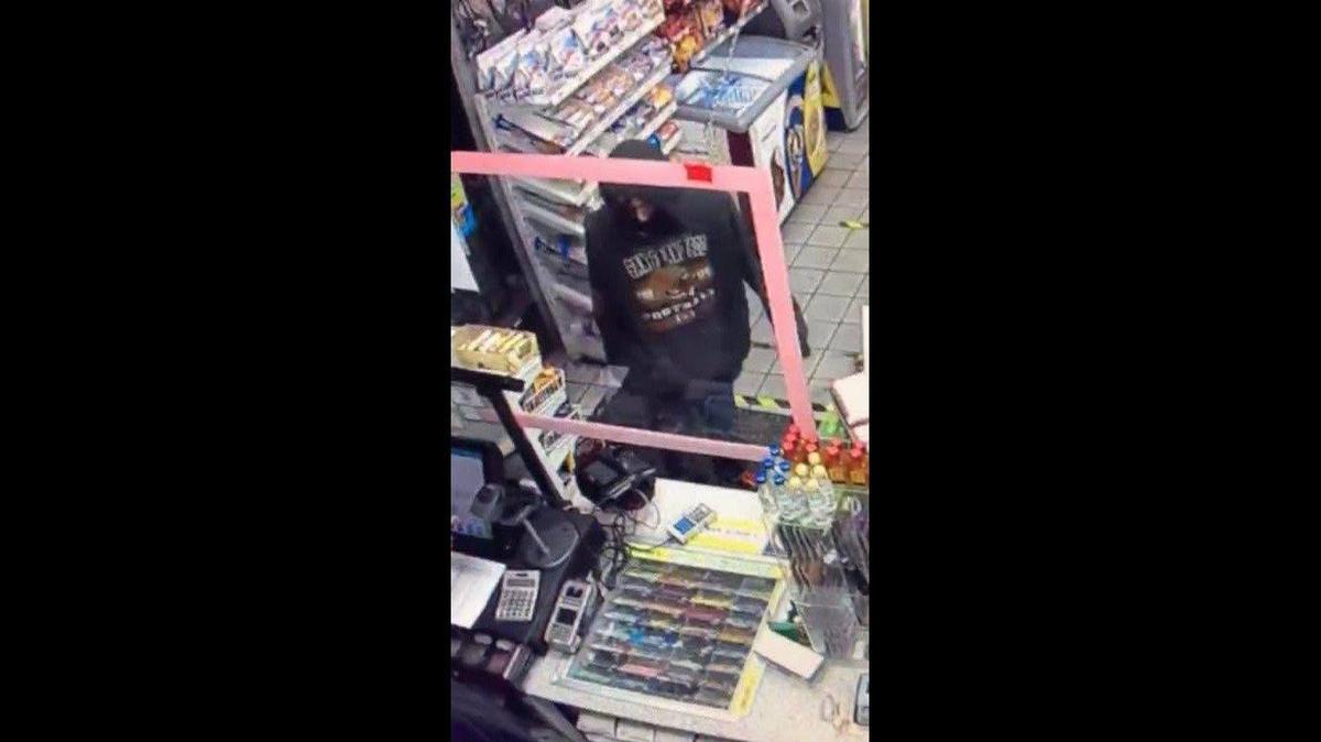 Police are investigating a report of a robbery that occurred Wednesday, inside Zoomy’s at the 76 gas station located at 3006 G Street in Merced, according to the Merced Police Department. Image courtesy of Merced Police Department.