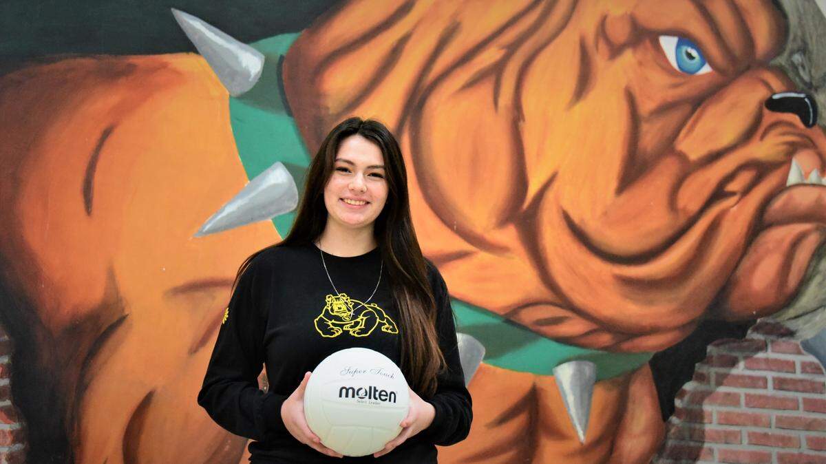 Le Grand High senior Priscella Barnett is the Merced Sun-Star Volleyball Player of the Year.