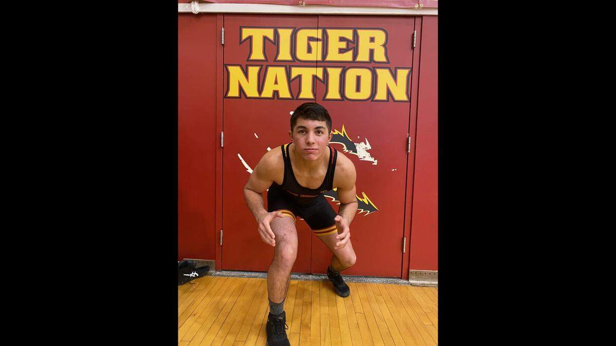 Los Banos High junior Brokton Borelli is the Merced Sun-Star Boys Wrestler of the Year after compiling a 52-4 record this season.