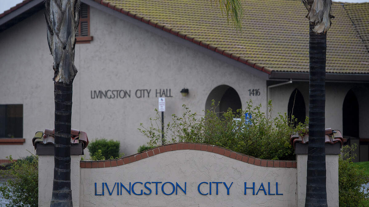 Livingston City Hall located at 1416 C Street in Livingston, Calif., on Thursday, Jan. 28, 2021.