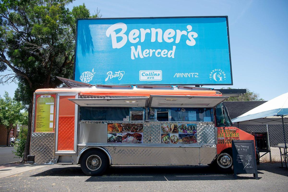 The Tacos Las Ranitas food truck, located at 825 West Main Street in Merced, Calif., on Tuesday, June 10, 2025.