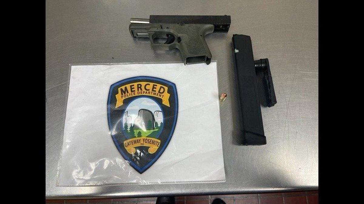 Multiple people were arrested Saturday, Jan. 15, 2022, after officers located firearms inside rooms at the Merced Inn and Suites motel, according to the Merced Police Department. Image courtesy of Merced Police Department.
