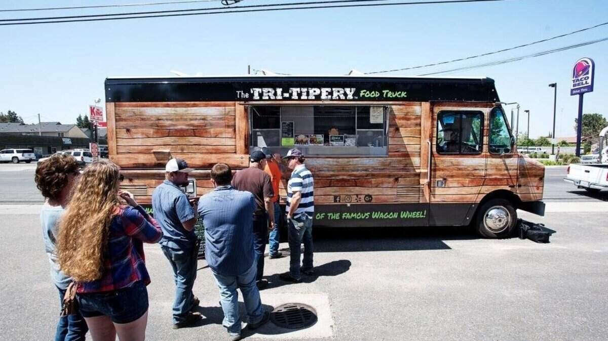 Food trucks like The Tri-Tipery, shown here, may soon be able to do business in the city of Atwater.