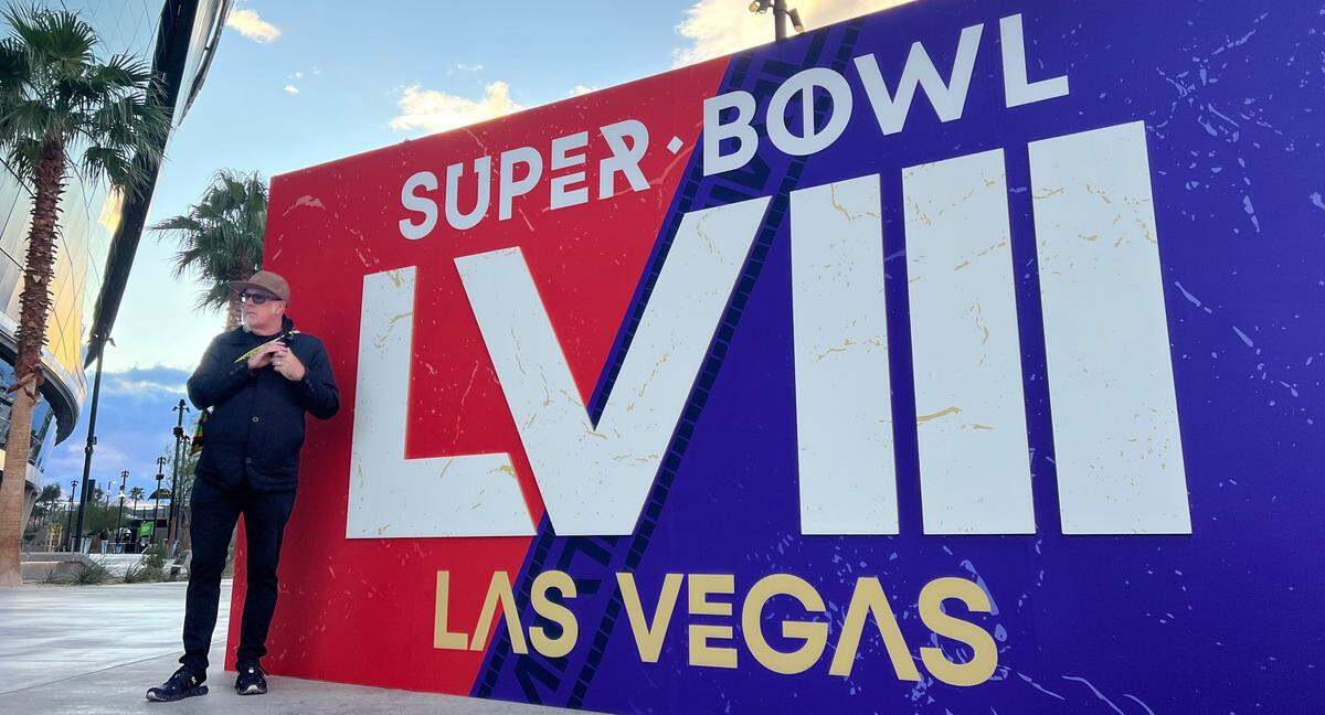 Former Merced High School graduate Bryan Ramsey will work his 23rd Super Bowl on Sunday in Las Vegas as the field team manager. He also has worked 10 college football championship games.
