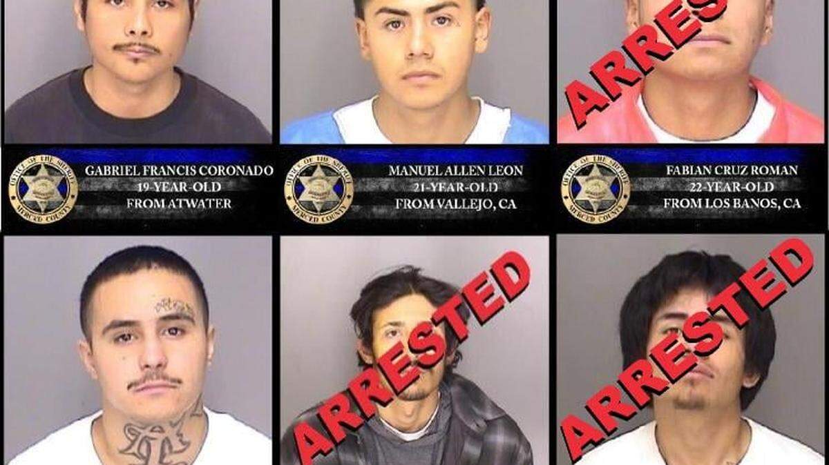 The Merced County Sheriff’s Office announced two of the escaped inmates were apprehended on Tuesday night. Fabian Cruz Roman, 22, of Los Banos and Andres Nunez Rodriguez, 21, of Planada, were both apprehended in the San Diego area.