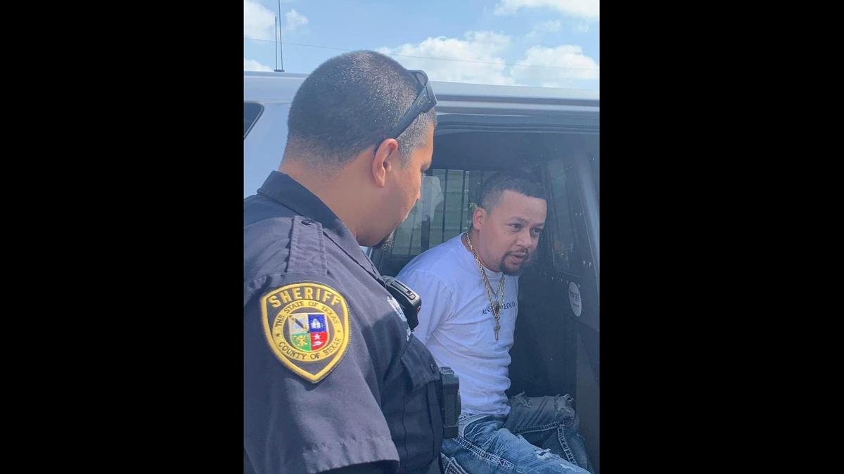 A man wanted in connection with a 2018 homicide in Merced, was arrested Wednesday in Bexar County, Texas, as deputies served a search warrant at a residence, according to the Bexar County Sheriff’s Office. Deputies located guns, narcotics, jewelry and cash during the search. Image courtesy of Bexar County Sheriff’s Office.