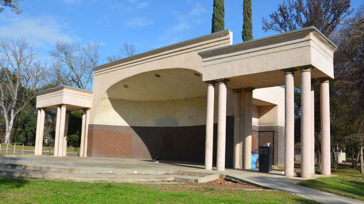 The City of Merced and UC Merced matched a Levitt Foundation grant and donation by local artist Monika Modest in December 2019 to fund a $100,000 investment in the arts and renovation of the Merced Open Air Theater.