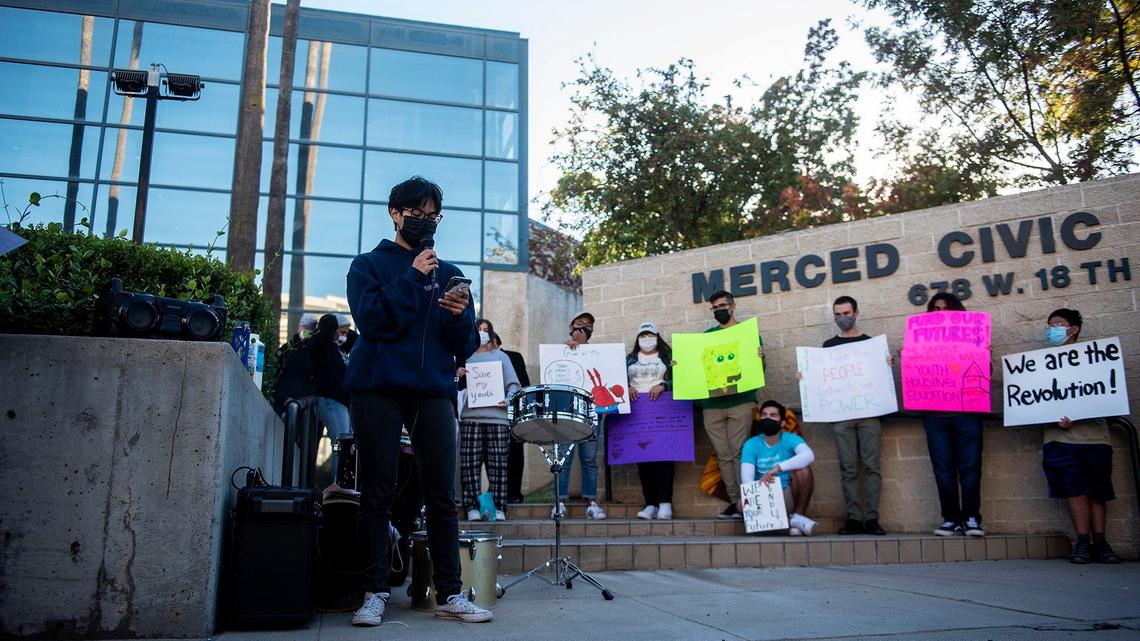 Merced rally calls for spending federal COVID funds on youth jobs, universal basic income