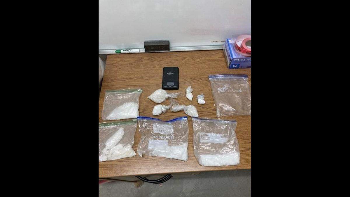 A 32-year old male suspect led Merced County Sheriff Office Deputies on a short pursuit and was later apprehended and charged with possession of methamphetamine.