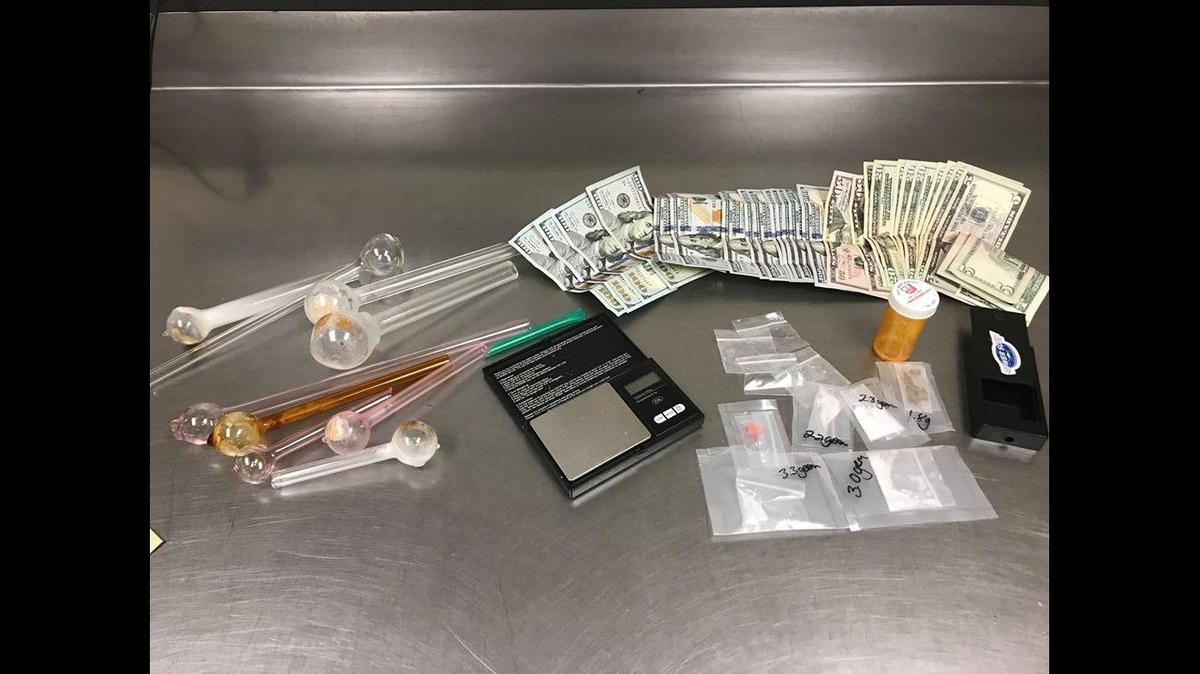 According to the Merced Police Department, a driver who was driving on a suspended license was arrested after officers found drugs and cash in a vehicle during a traffic stop.