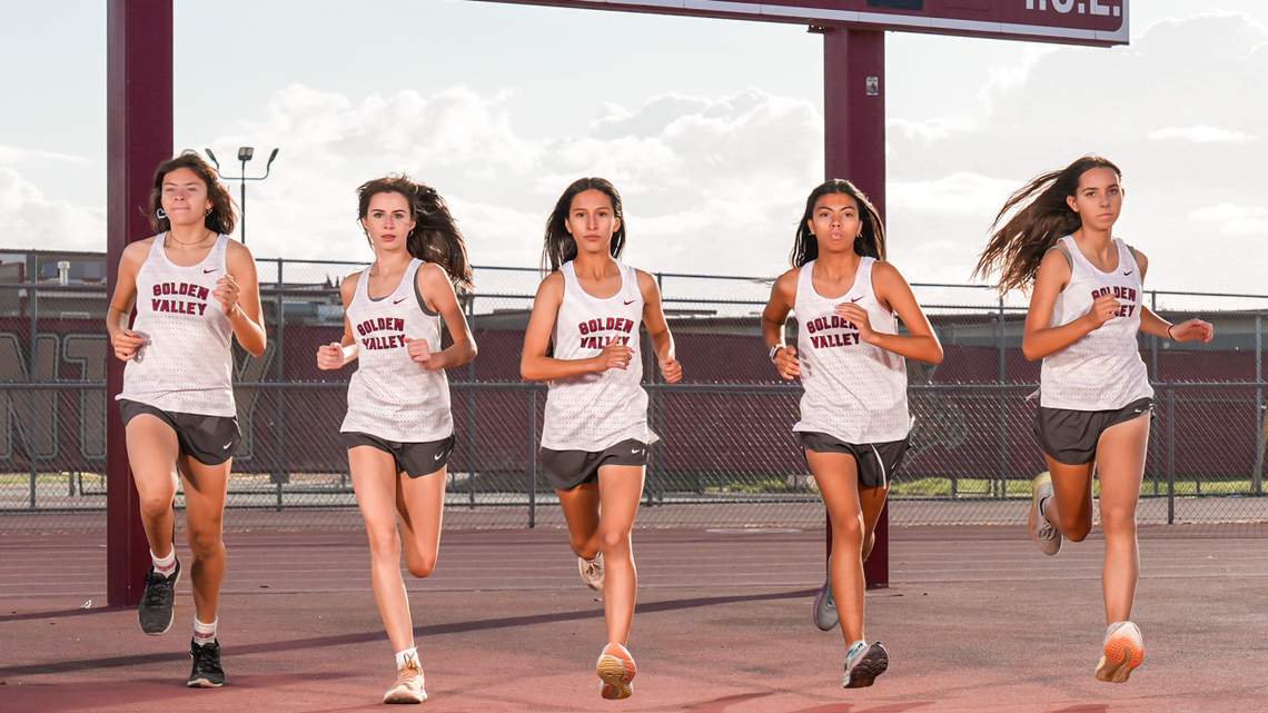 Golden Valley High girls cross country win first CCC championship in school history