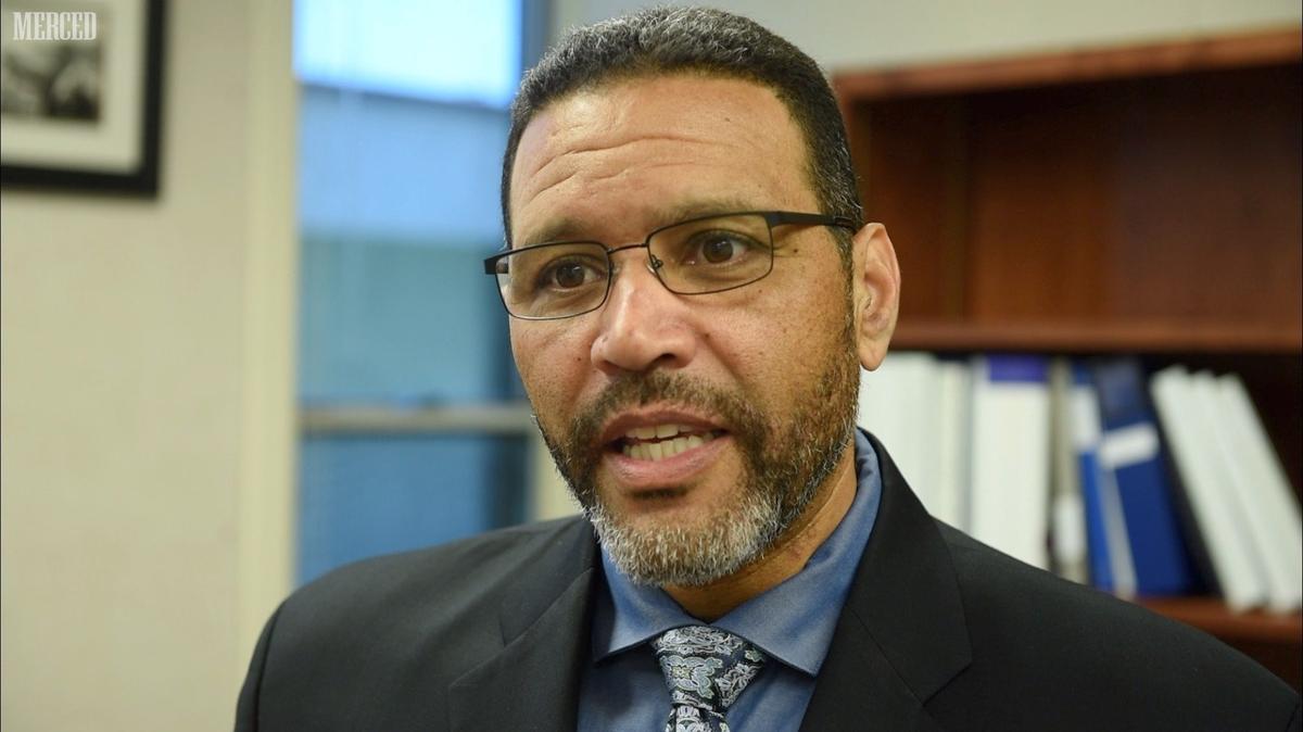 Merced City School District Superintendent Richard “Al” Rogers. Screen grab from Merced Sun-Star video.