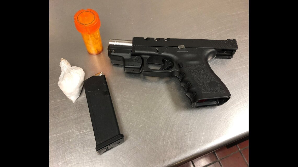 Gun and narcotics found during Merced, CA warrant arrest | Merced Sun-Star