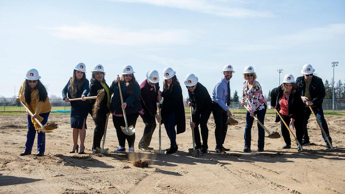 Delhi Unified School District breaks ground on new Career Technical Education building