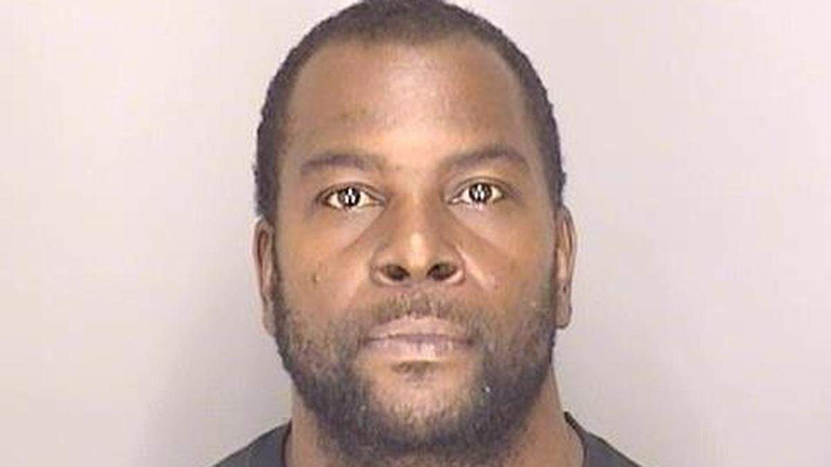 Merced resident Tyrone Johnston, 46, was taken into custody Thursday, July 12, 2018, without incident in the area of Kelso Street and Determine Drive in Atwater, near the scene of the murder of 40-year-old Arthur Hudson Jr., according to a news release.