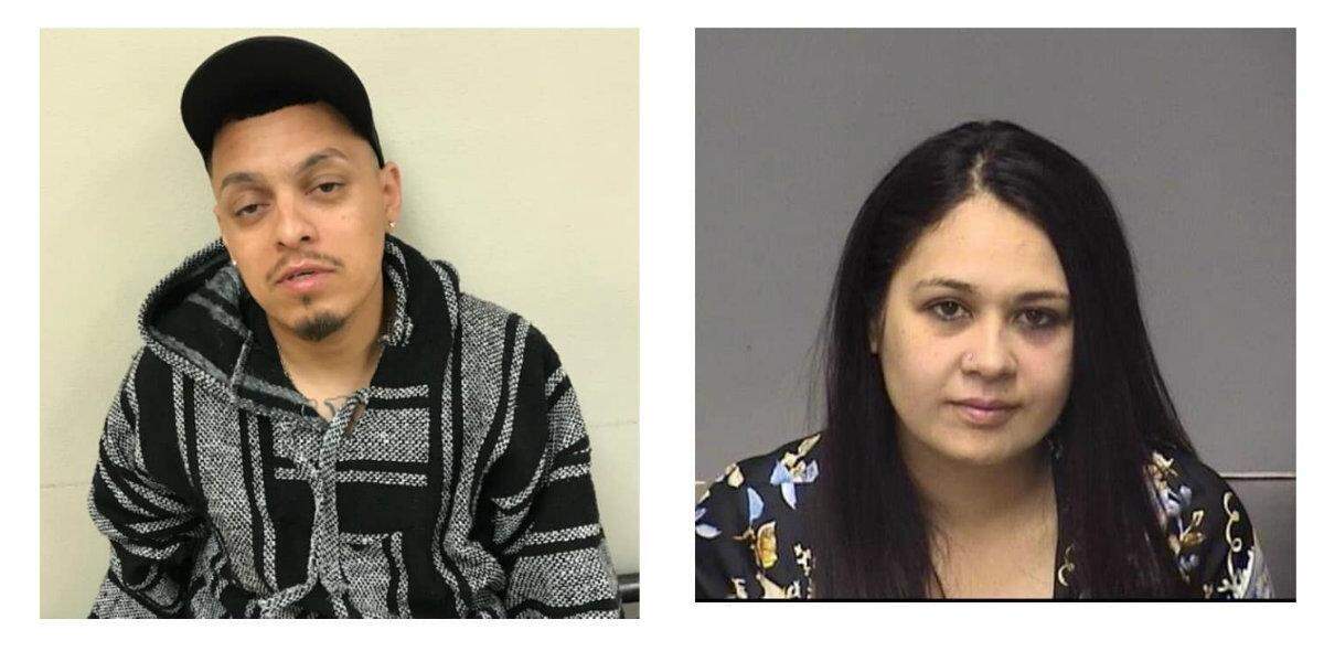 Ismael Noriega, 34, left, and Rosa Valencia, 33, were arrested Sunday, June 9, 2019, in connection with a shooting investigation in Merced, the Police Department reported.