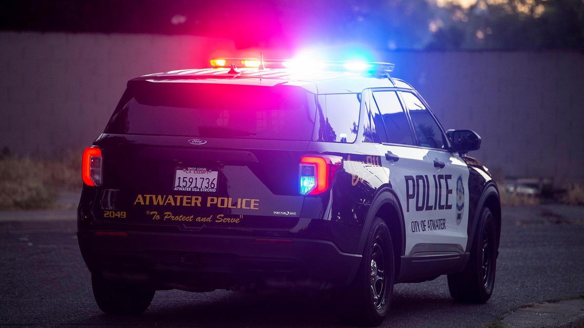 Atwater Police Department patrol car.