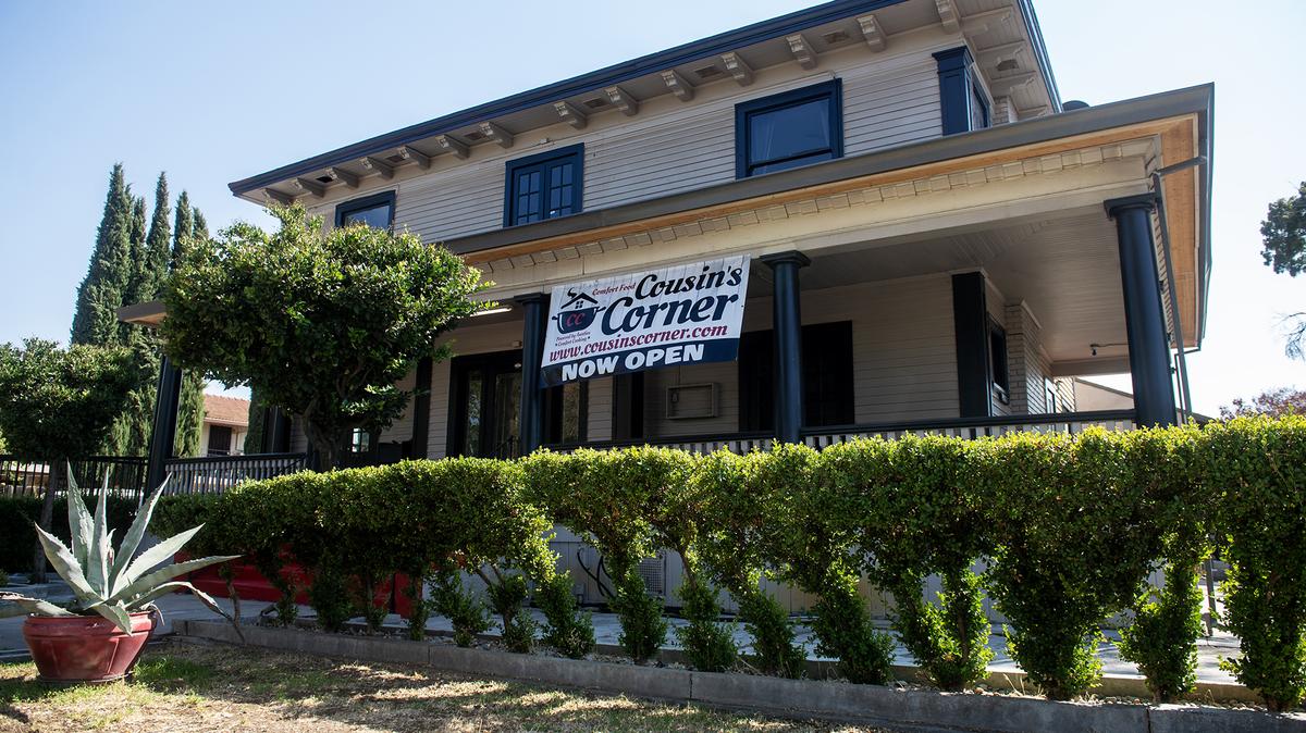 Cousins’s Corner Powered by Aunties Comfort Cooking, located at 260 W. 18th Street in Merced, Calif., on Friday, Sept. 12, 2025. 
