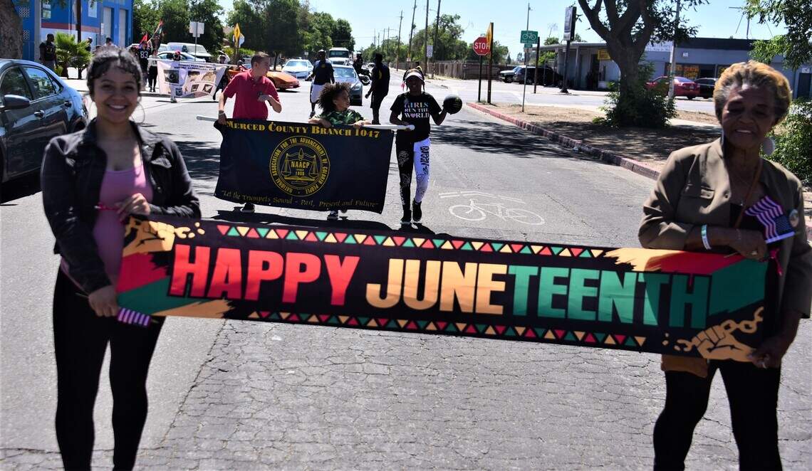 First Juneteenth Parade draws large crowd in Merced, CA | Merced Sun-Star