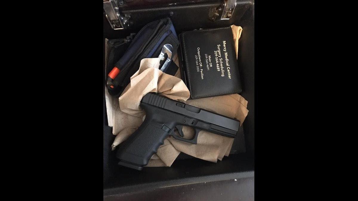 Police arrested a 53-year-old suspect accused of shooting at a man following a disagreement in Merced on Monday, according to the Merced Police Department. Image courtesy of Merced Police Department.
