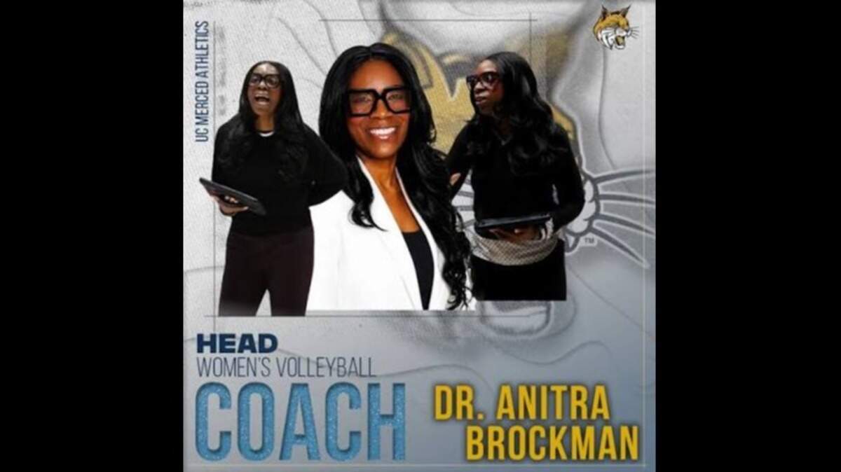 Anitra Brockman is UC Merced’s new women’s volleyball coach.