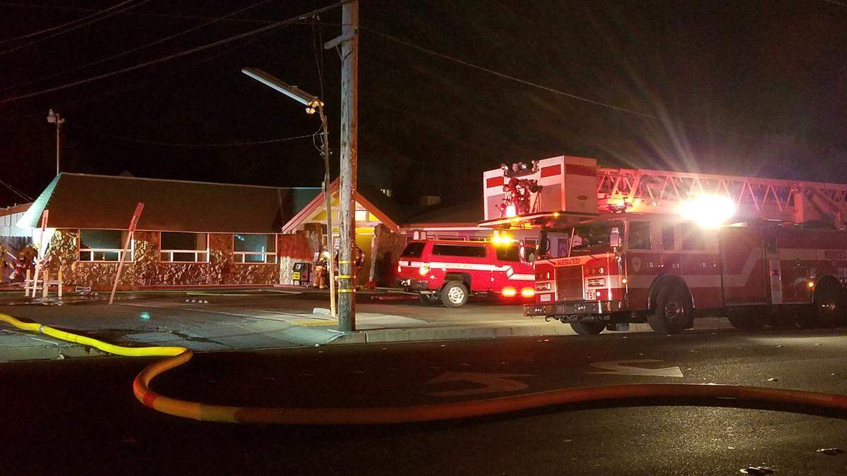 Merced City firefighters put out a suspicious fire set at Bar B Q Pit, a popular barbecue restaurant at 1720 G St. in Merced, California. The fire was reported Monday, Sept. 9, 2019.