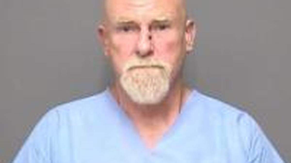 Randall Aaron Jones, 59, of Hilmar, pictured in this booking photo, was arrested and booked into Merced County jail early Thursday, July 5, 2018, for possession of a loaded firearm and public intoxication, according to jail records.